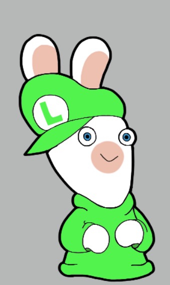 Mario Rabbids Luigi Rabbit Video Rabbid Luigi ( Mario + Rabbids Kingdom Battle ) by TheKingOfScares on ...
