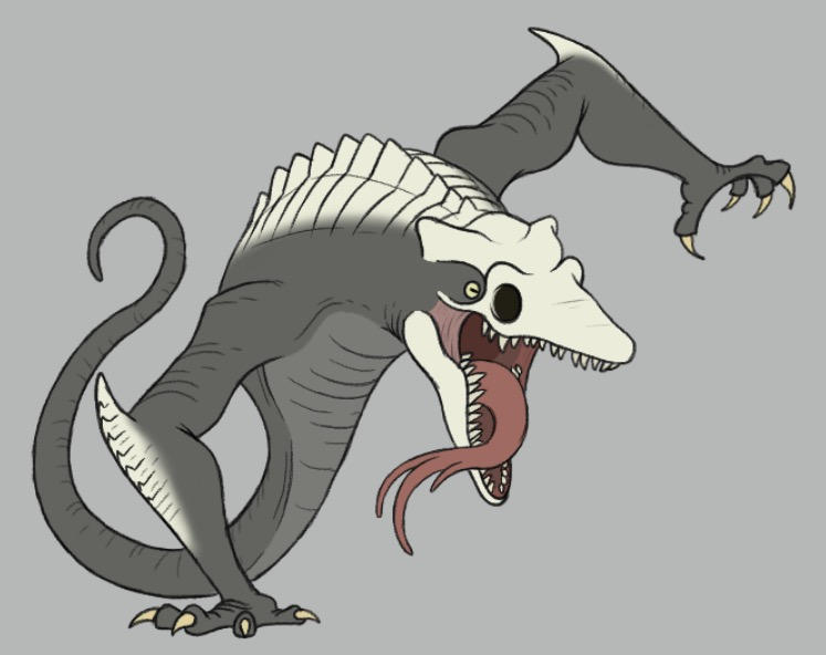 Neck Crawler Skull Crawler by TheKingOfScares on DeviantArt