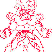 Rough sketch broly