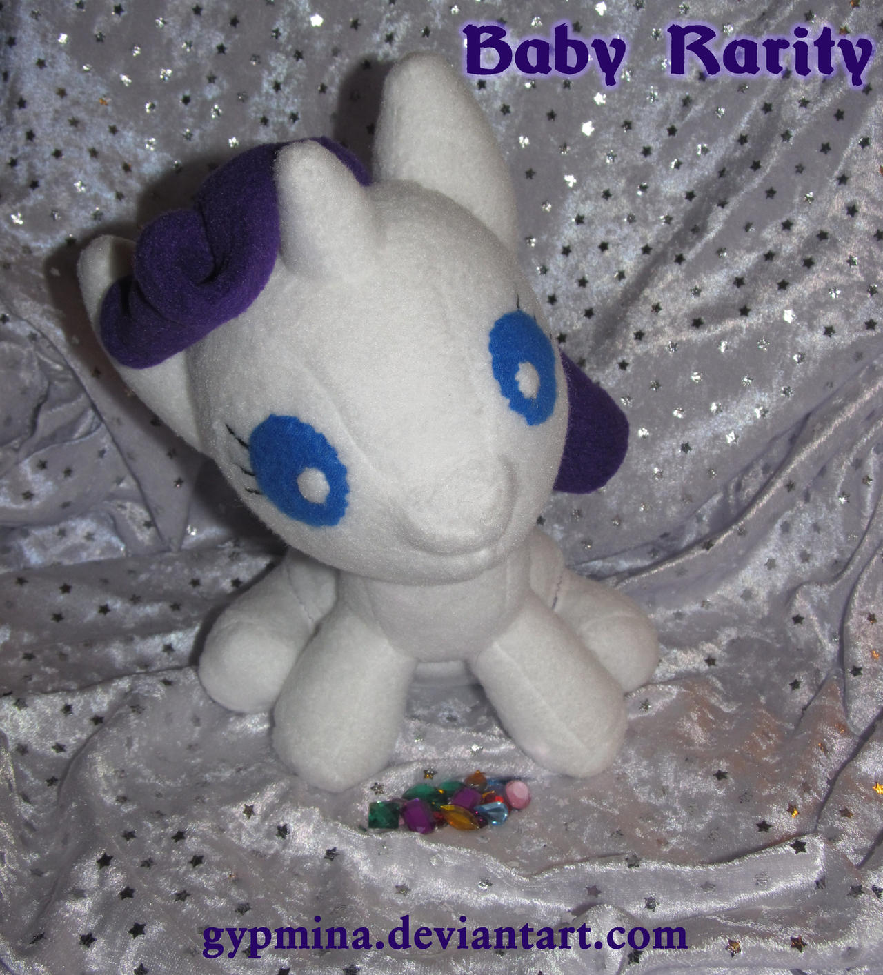Baby Rairity Baby Rarity Plush by Gypmina on DeviantArt