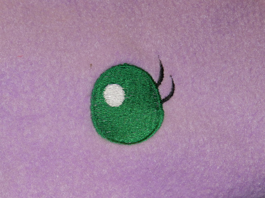 First baby eye embroidery