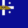 Blue Ensign of the Hellenic Colony of Vryzrakia