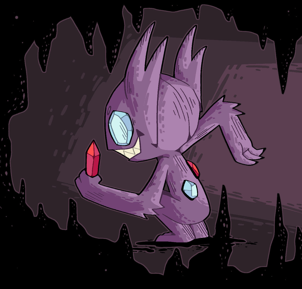 Pokemon: Sableye by bumbleboo12 on DeviantArt