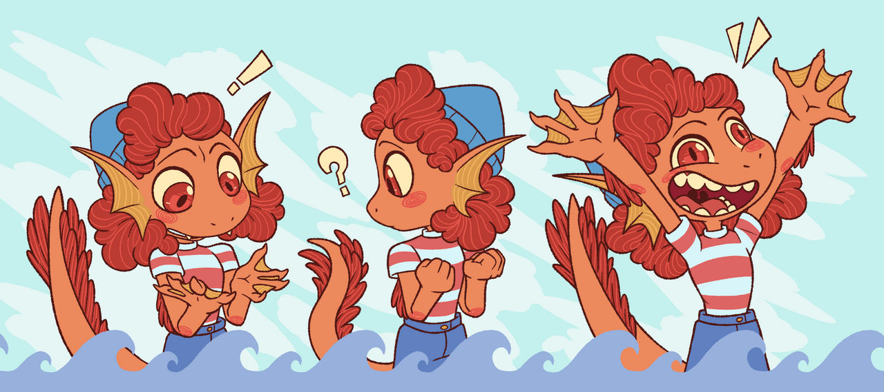 Luca: Giulia the ultimate Fish by bumbleboo12 on DeviantArt