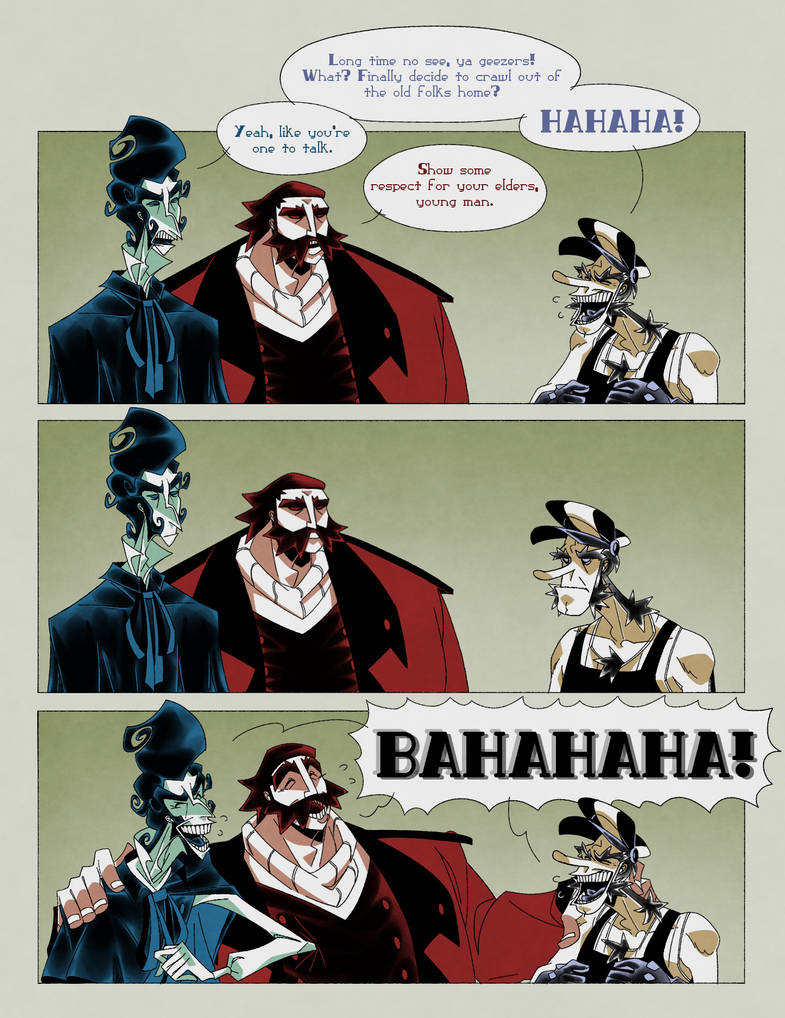 The A.R.C.H: old men by bumbleboo12 on DeviantArt