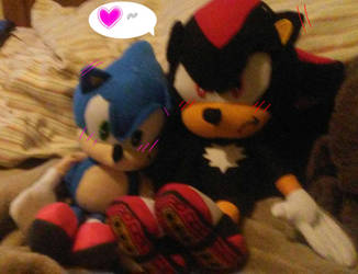 My SonAdow plushies