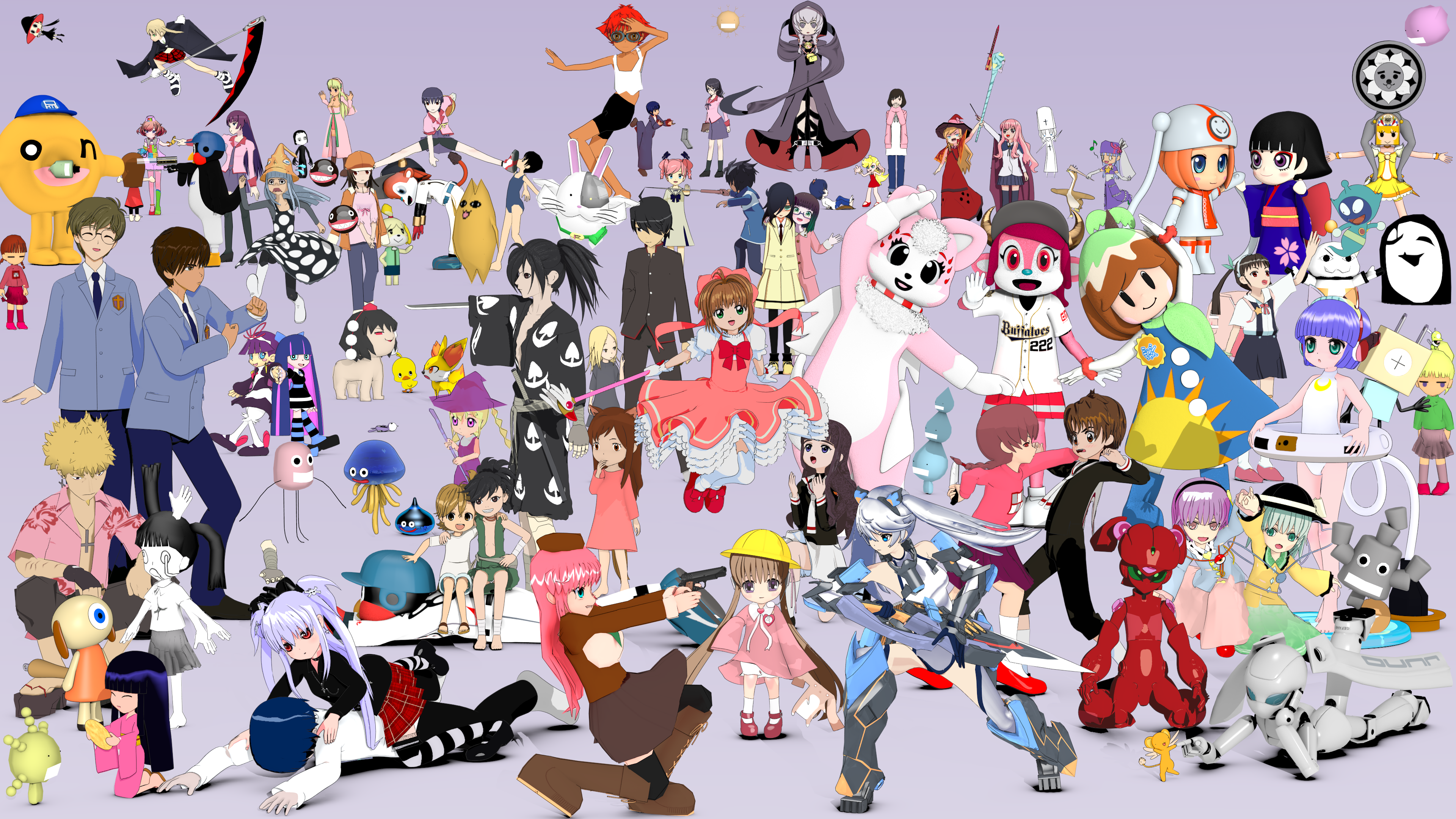 All my 3D models !
