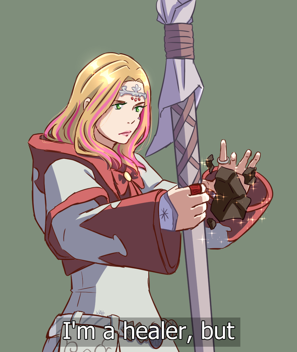 FFXIV I'm A Healer, But by Katryusha on DeviantArt