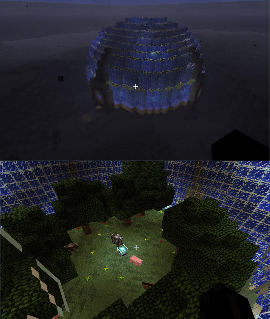 Minecraft Monday Underwater Dome By Biofauna25 On Deviantart Minecraft Monday Underwater Dome By Biofauna25 On Deviantart