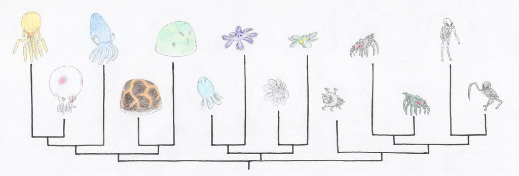 Minecraft Mobs Inheritance Coding Graph Minecraft Invertebrate Cladogram by Biofauna25 on DeviantArt
