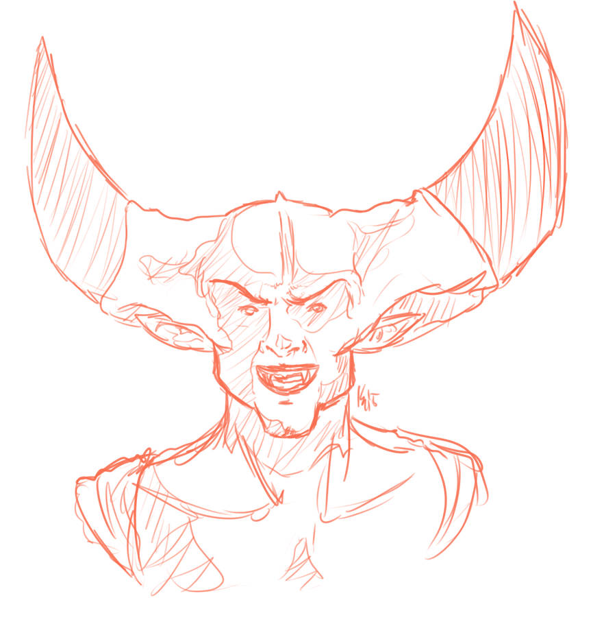 Tim Currys Satan Legend by rukiara on DeviantArt