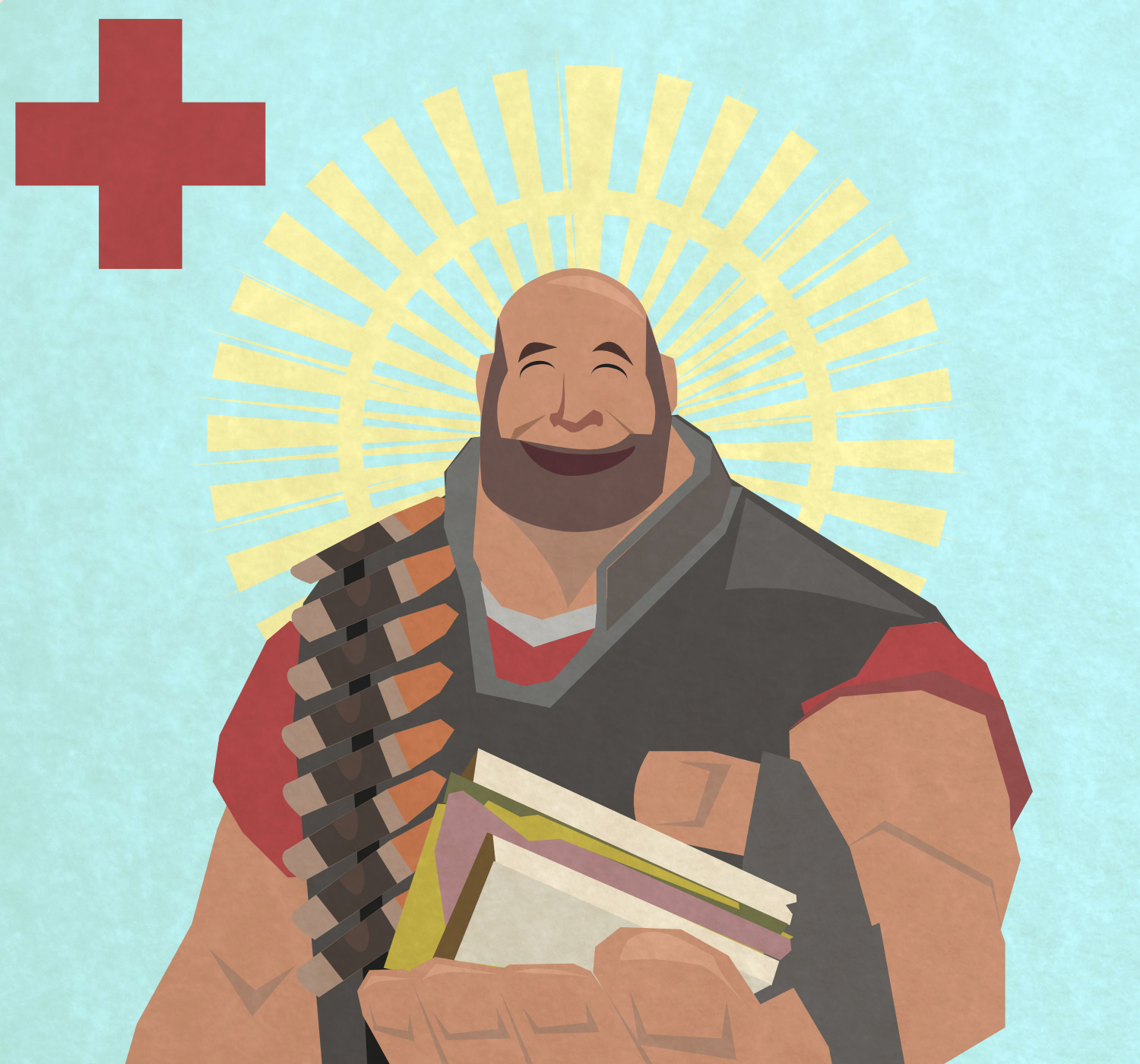 Team Fortress 2 Fat Medic (Sandvich Heavy)