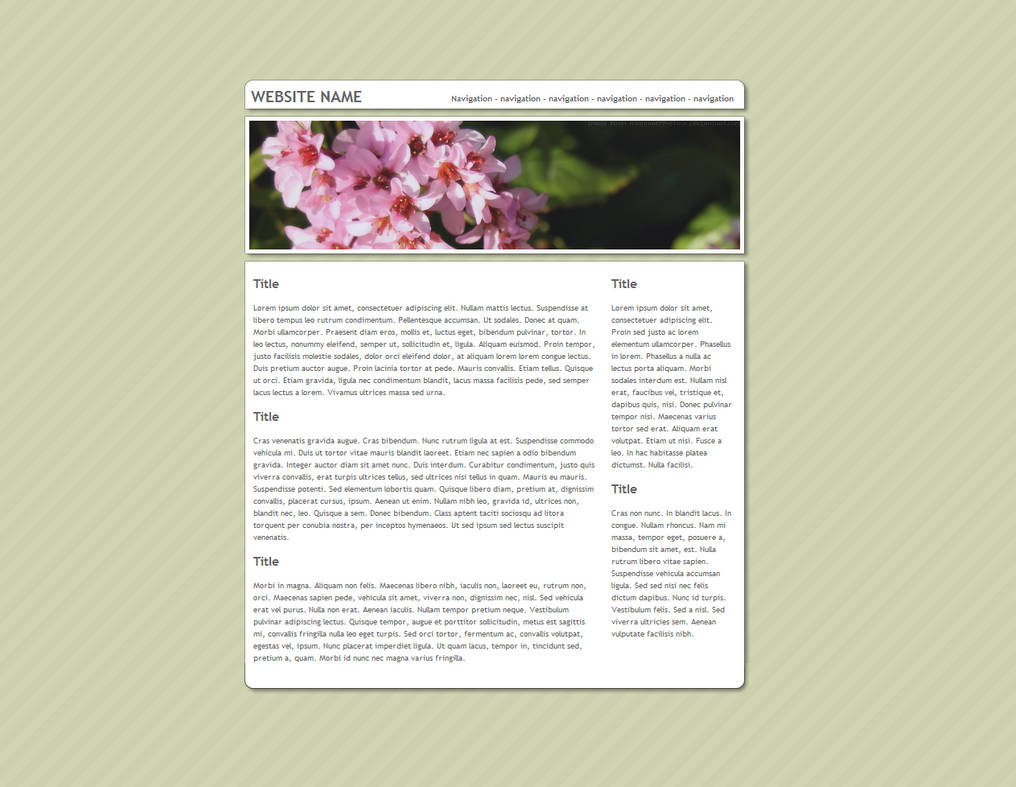 Layout 01 by convention on DeviantArt