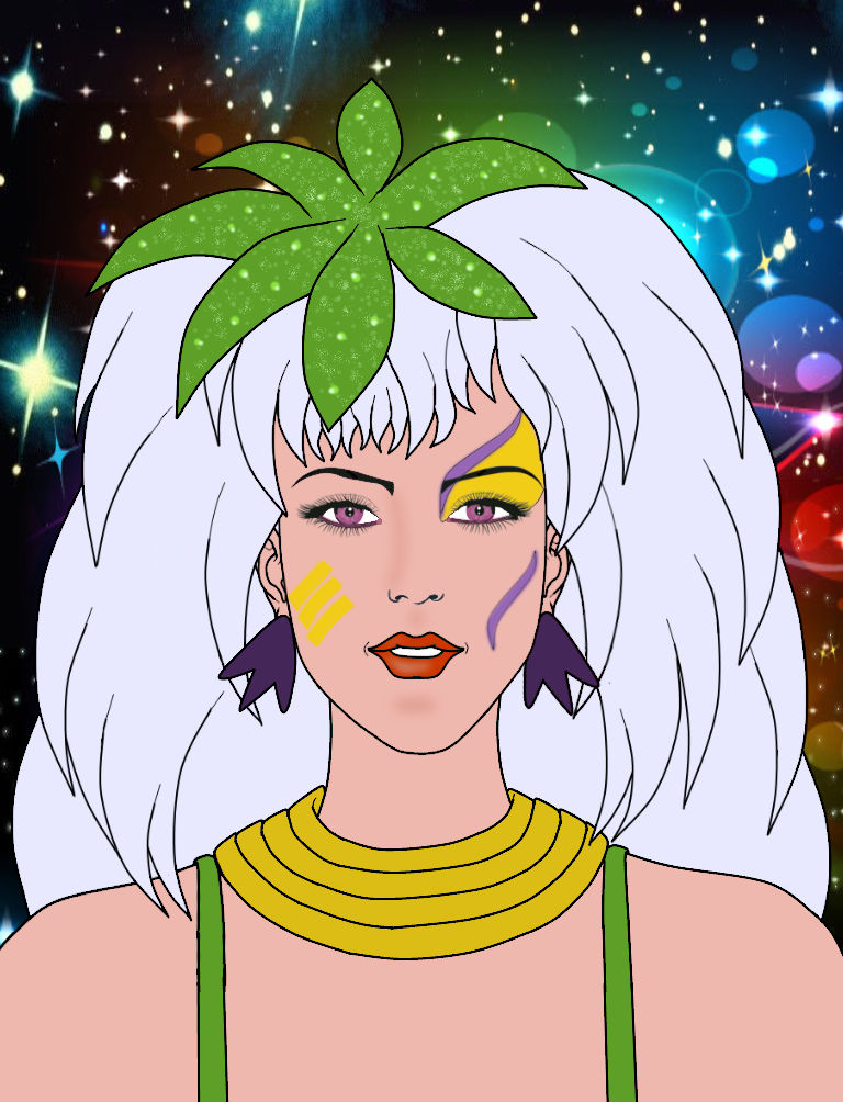 Portrait of Roxy by CosmicFalcon-70 on DeviantArt