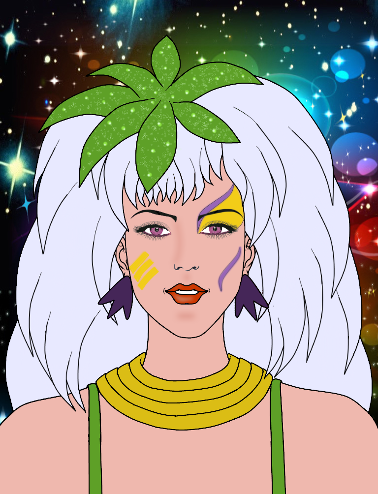 Portrait of Roxy by CosmicFalcon-70 on DeviantArt