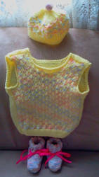 Baby knits for Anna (Christmas 2014)