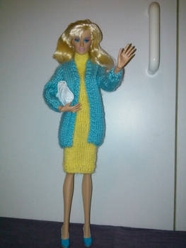 Jerrica Benton knitted outfit