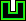 Neon U Letter