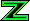 Neon Z Letter