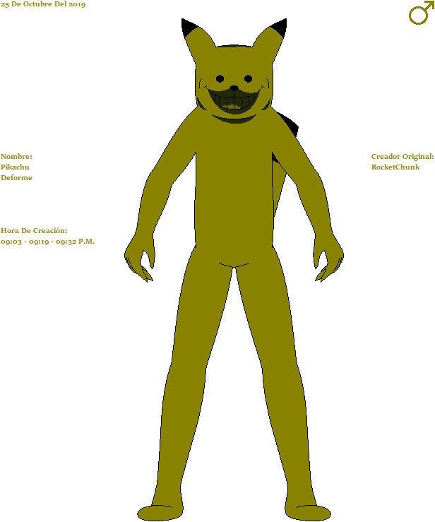 Defect Pikachu 199. Deformed Pikachu by DiegoB2002 on DeviantArt
