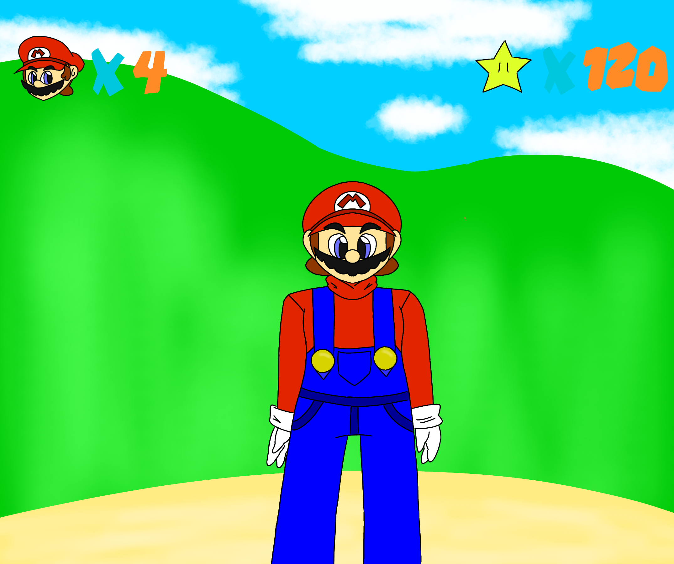 64 Deviantart Super Mario 64 HD by DiegoB2002 on DeviantArt