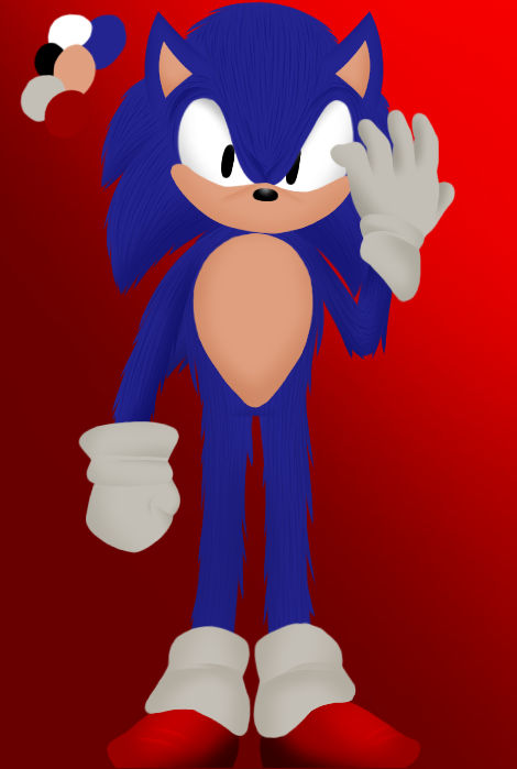 Faker Sonic (Render) by DiegoB2002 on DeviantArt