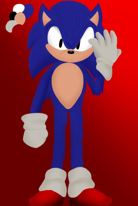 Faker Sonic by LeafyJolt on DeviantArt