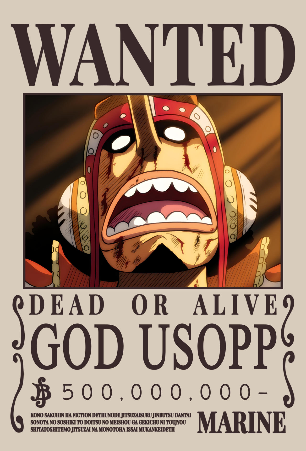 Usopp Wanted Poster By MrMorris12 On DeviantArt usopp-wanted-poster-by-mrmorris12-on-deviantart