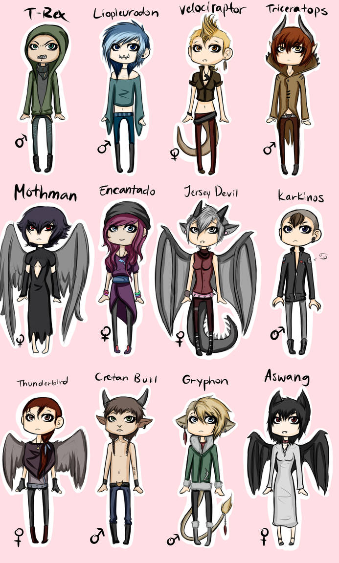 Anara Characters Customs for Anara by strxbe on DeviantArt