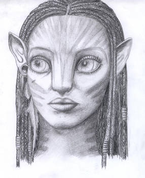 The finished Neytiri