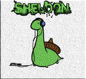 Sheldon The Tiny Flippin' Dinosaur