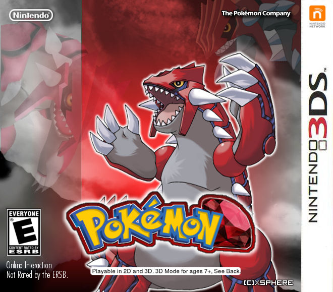 Pokemon Ruby Remakes BOX ART by AuraSphere007 on DeviantArt
