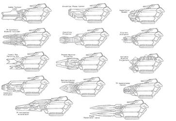 Sentinel Armament Variations