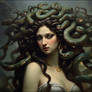 Medusa With Snakes In Her Hair (1)