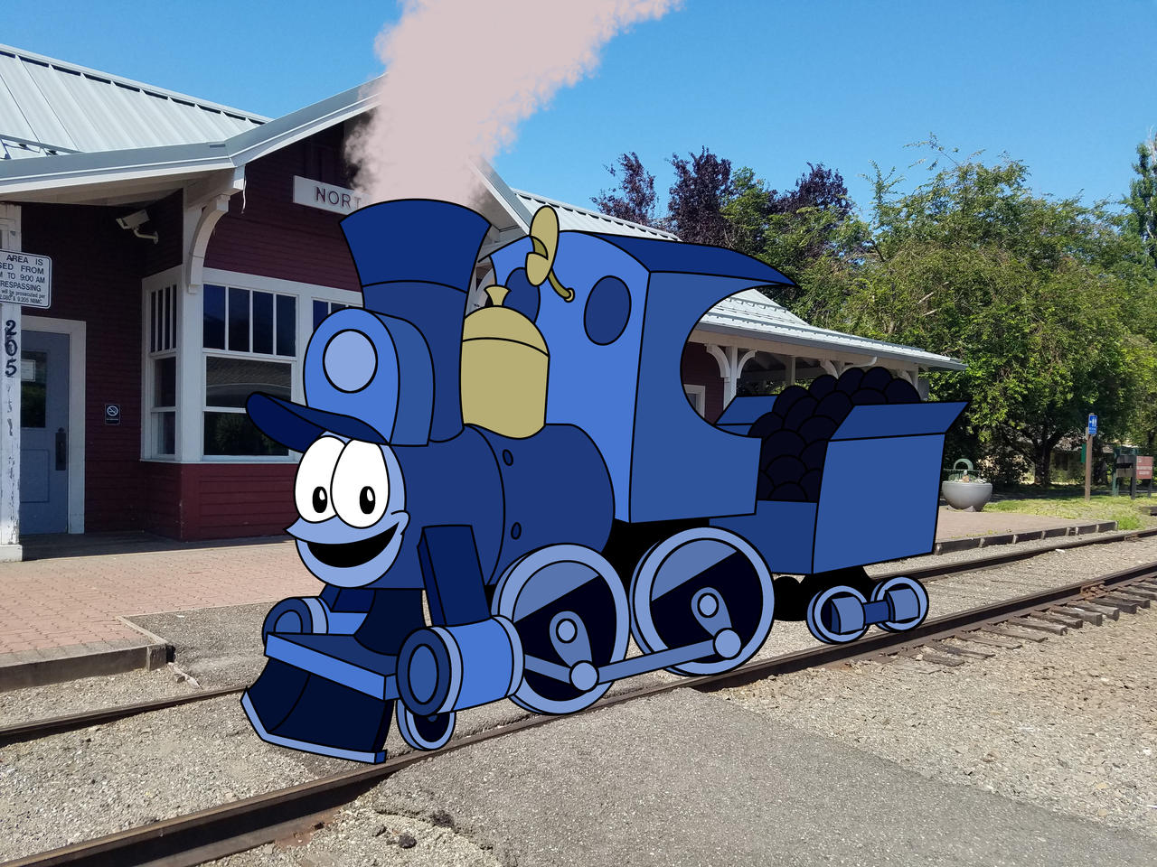 Linus The Brave Locomotive By GabetheToonKid On DeviantArt linus-the-brave-locomotive-by-gabethetoonkid-on-deviantart