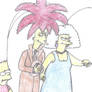 Sideshow Bob and Selma