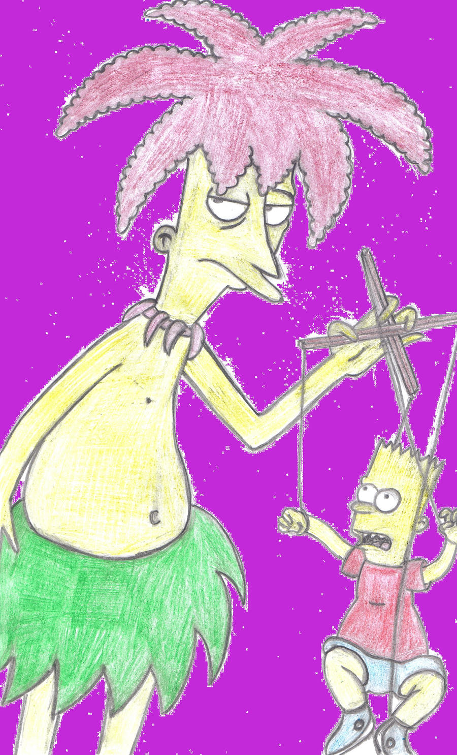 Bob and Bart Puppet Image