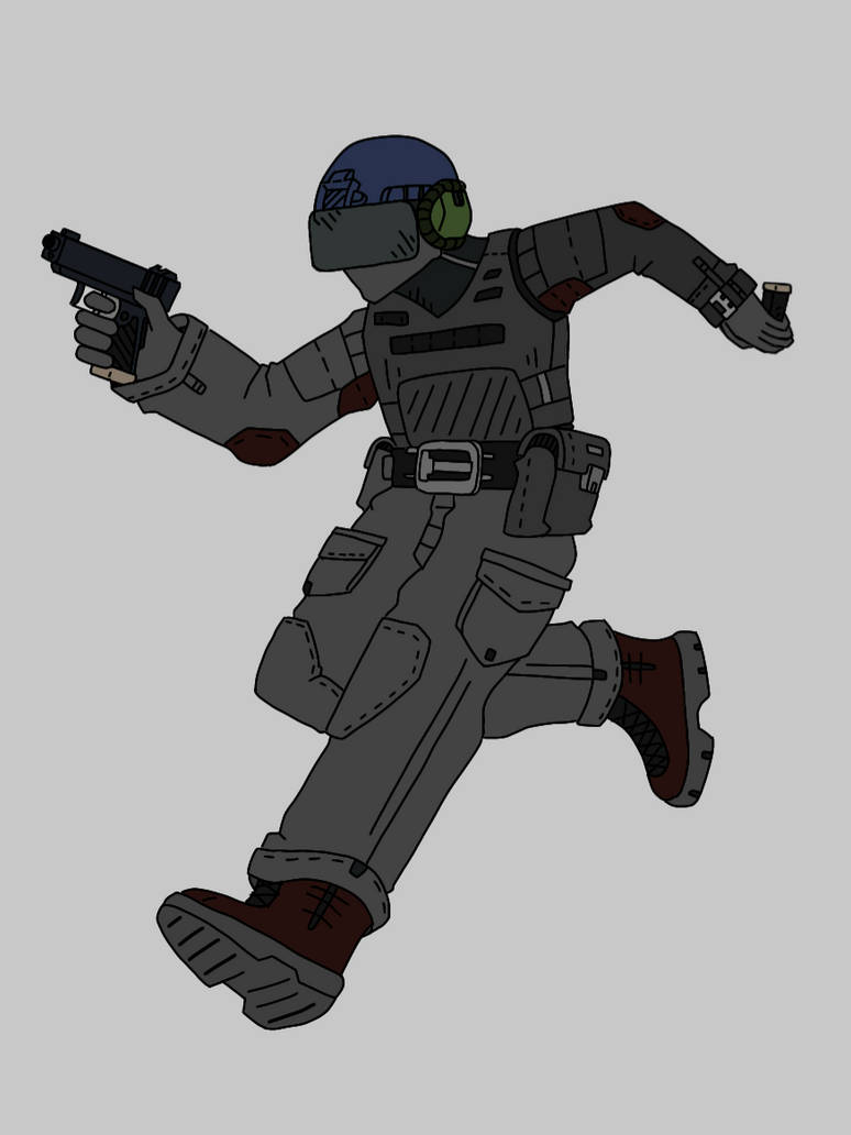 Runaway!-colored by ballistiguy on DeviantArt
