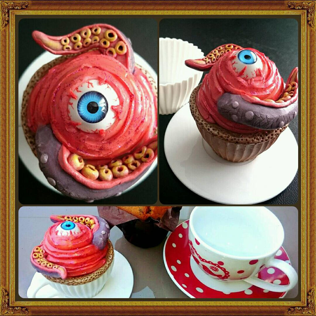 Corrupt Cake Sculpture by Strange of Heart