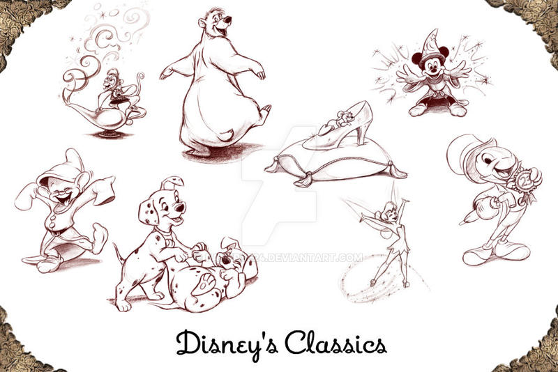 Disney S Classics By Fanfrye24 On Deviantart Disney S Classics By Fanfrye24 On Deviantart