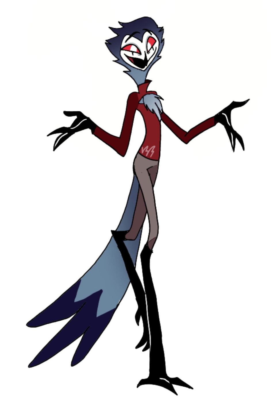 Stolas Robe Deviantart I made a Stolas render with his brand new outfit!! by Loonafan33 on ...