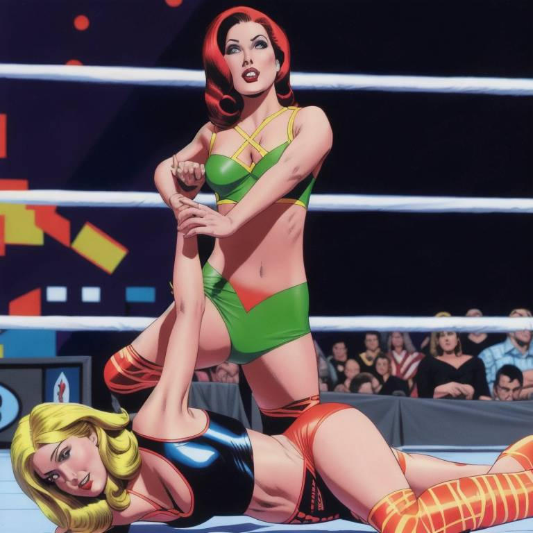 Female Pro Wrestling AI By JoshuaChase On DeviantArt female-pro-wrestling-ai-by-joshuachase-on-deviantart