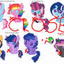 MLP Shipped Adoptables part 4 -CLOSED-