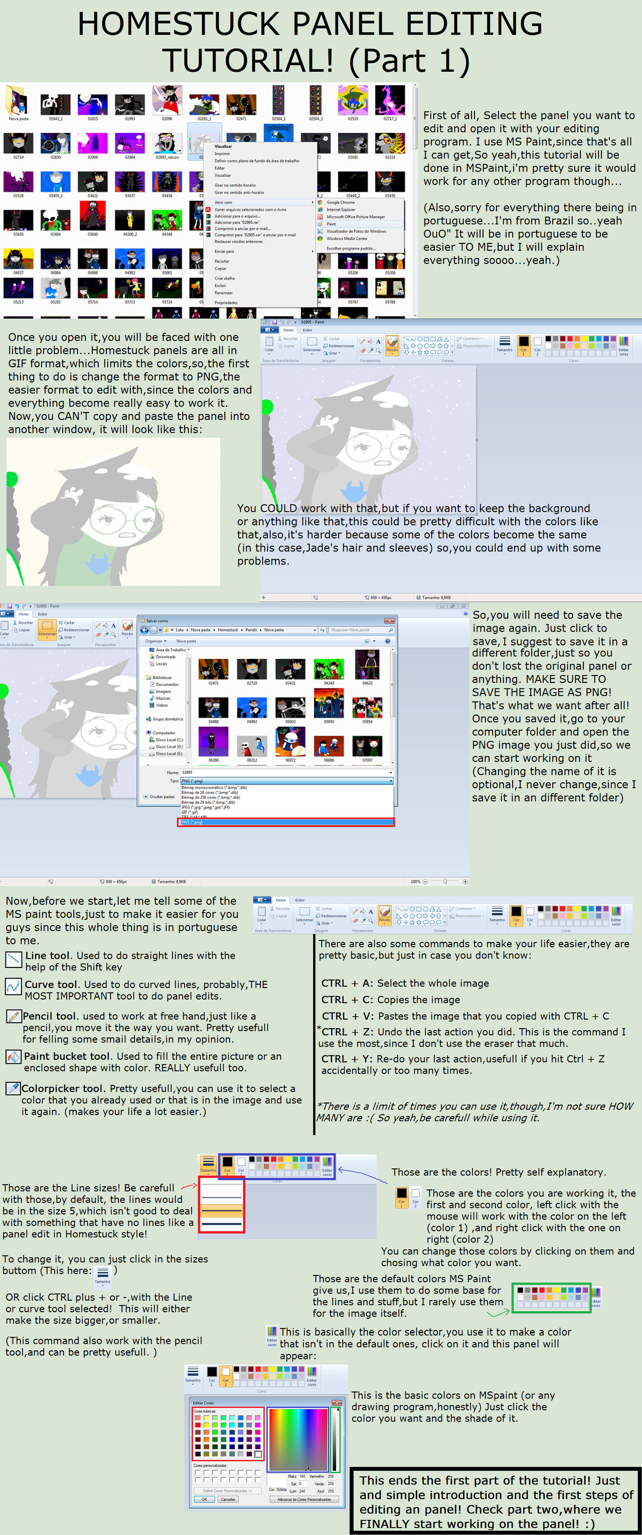 Homestuck Model Tutorial Homestuck Panel edit Tutorial -PART 1- by GalaxyAcero on DeviantArt