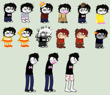 YoutuberStuck- Markiplier sprite sheet -REDONE-