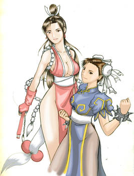 Mai and Chunli