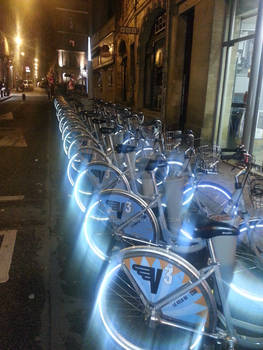 Bikes in Bordeaux