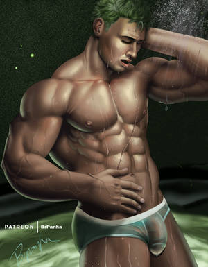 Zoro's Fanart: Pleasure of being Wet by BRpanha Zoro's Fanart: Pleasure of being Wet by BRpanha