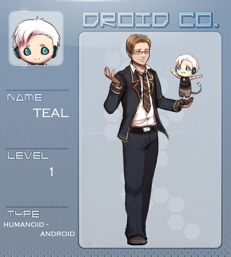 DROID-co: Terence (Teal)