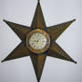 Gold Star Clock